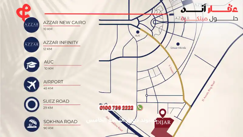 كمبوند ديجار التجمع الخامس Dijar Compound