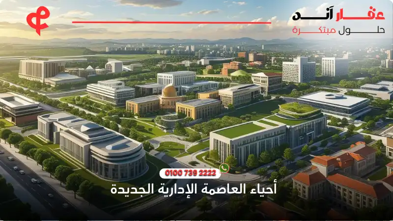 كل ما تريد معرفته عن أحياء العاصمة الإدارية الجديدة 2025