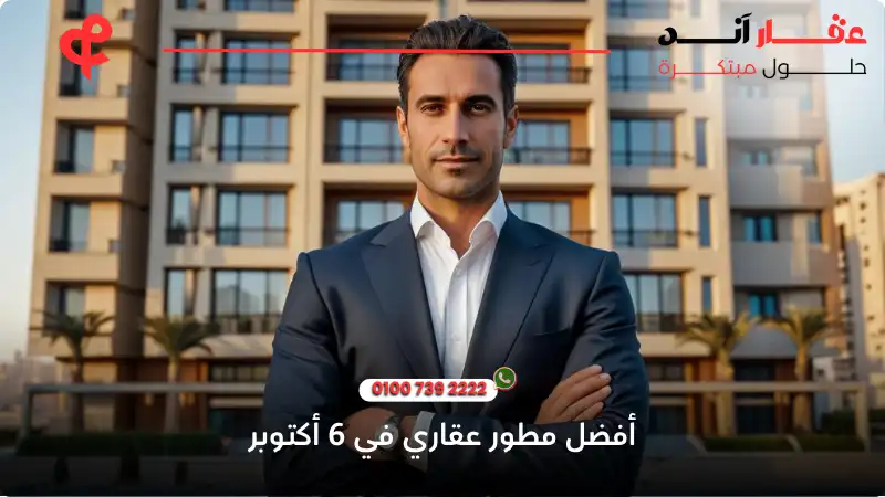 أفضل مطور عقاري في 6 أكتوبر 2025 (جودة – ثقة – استثمار مضمون)