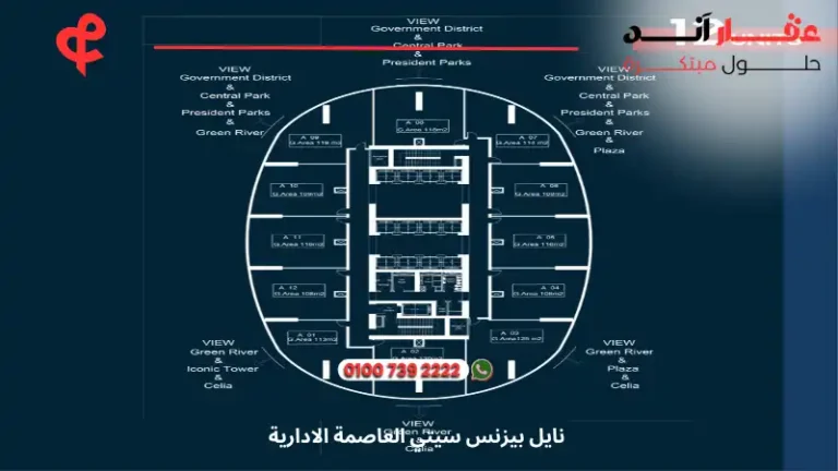 نايل بيزنس سيتي العاصمة الادارية Nile Business City | تفاصيل وأسعار 2025