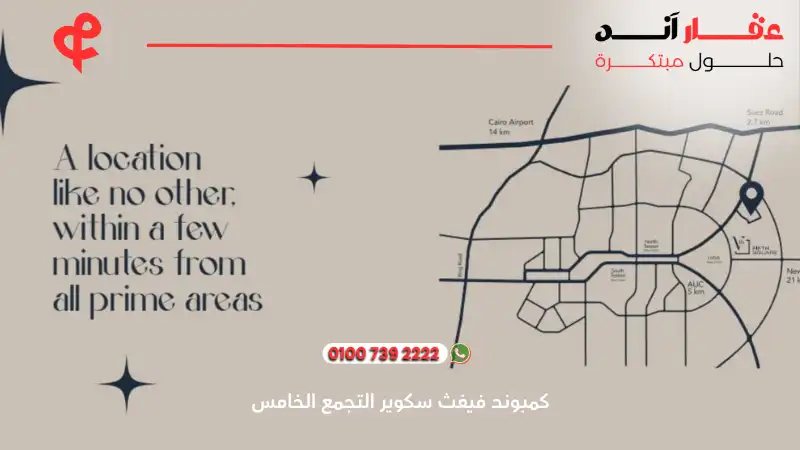 كمبوند فيفث سكوير التجمع الخامس Fifth Square New Cairo