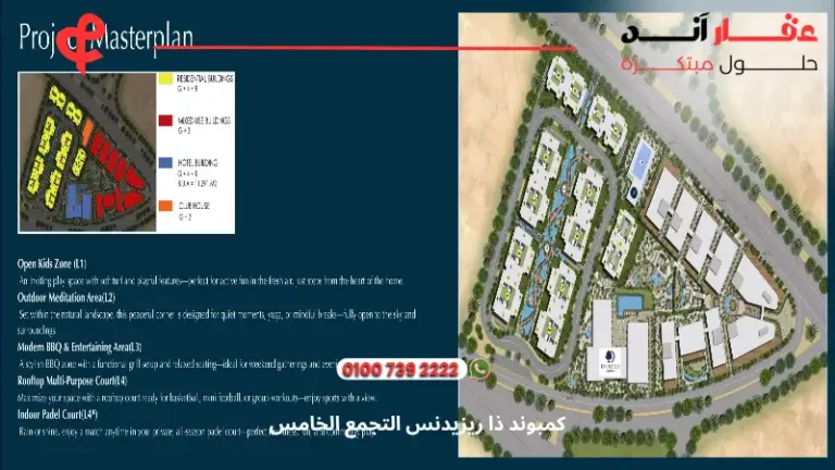 كمبوند ذا ريزيدنس التجمع الخامس The Residence New Cairo ا أفضل الاسعار 2025