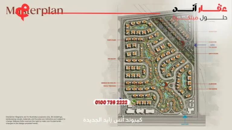 كمبوند أنس زايد الجديدة Compound Ons New Zayed شركة مباني إدريس العقارية 2025