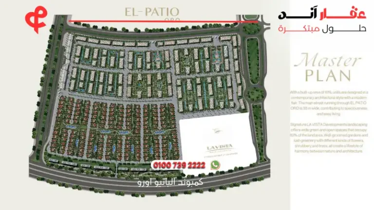 كمبوند الباتيو اورو El Patio Oro | افضل المساحات والاسعار 2025